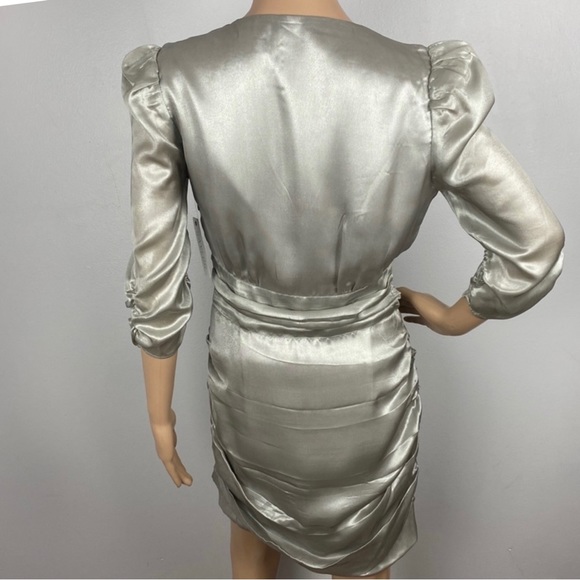 NEW SAYLOR REVOLVE SILVER MINI DRESS - Picture 8 of 9